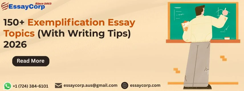 150+ Exemplification Essay Topics (With Writing Tips) 2026