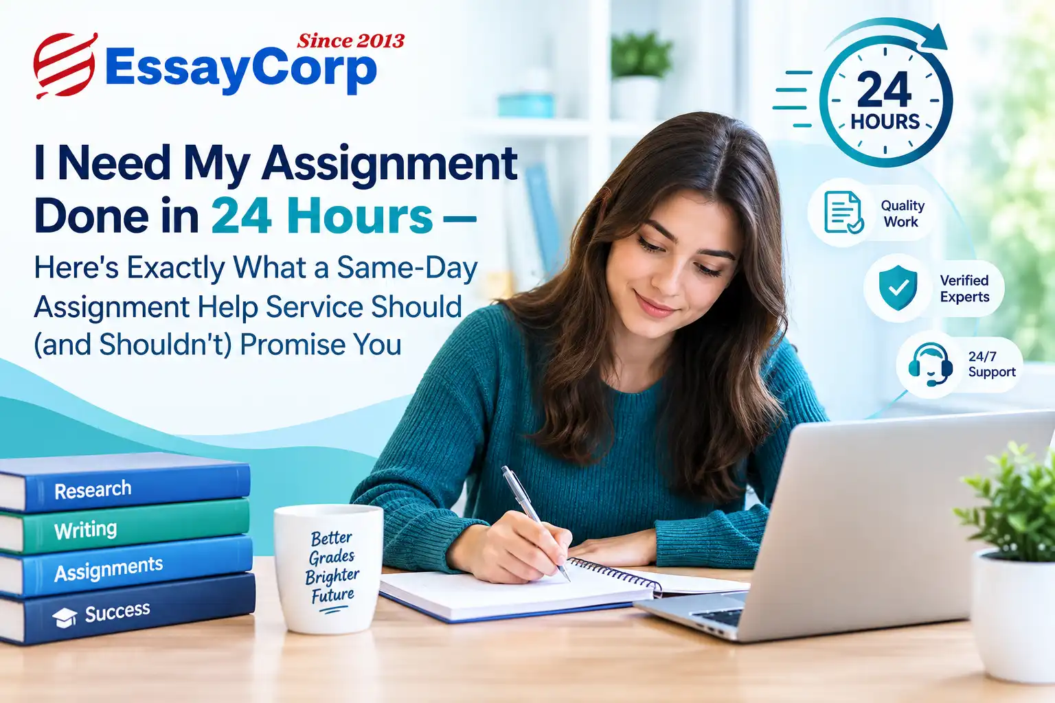 I Need My Assignment Done in 24 Hours — Here's Exactly What a Same-Day Assignment Help Service Should (and Shouldn't) Promise You