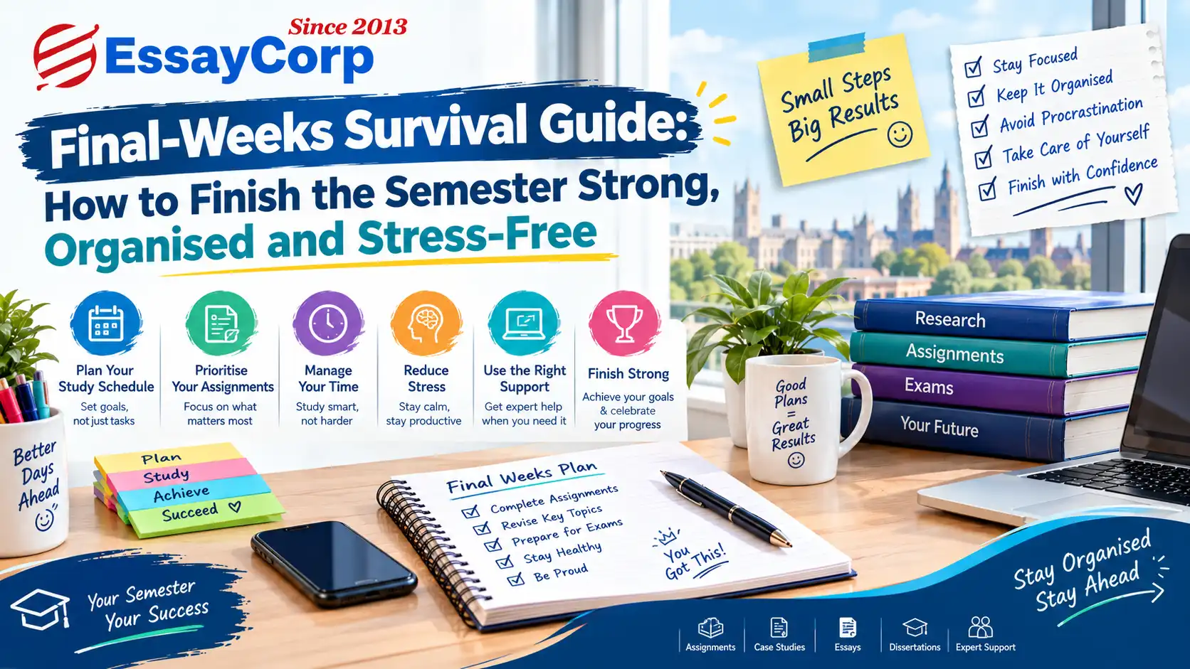 Final-Weeks Survival Guide: How to Finish the Semester Strong, Organised and Stress-Free