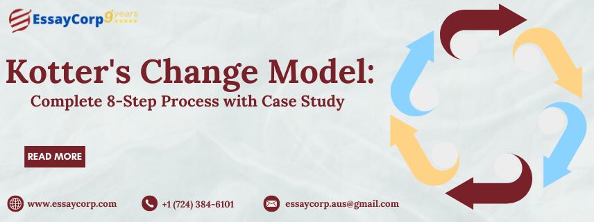 Kotter's Change Model: Complete 8-Step Process with Case Study