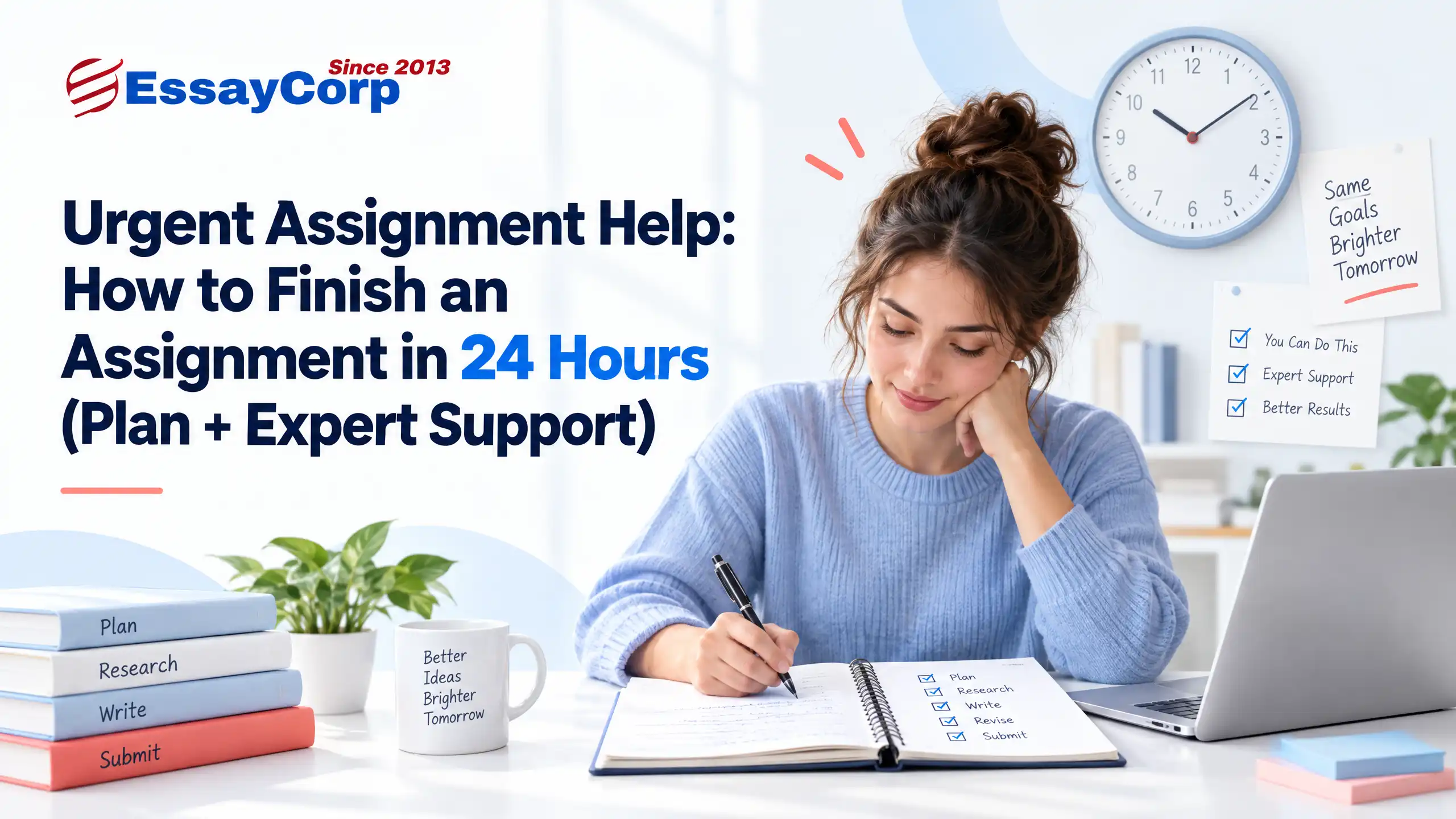 Urgent Assignment Help: How to Finish an Assignment in 24 Hours (Plan + Expert Support)