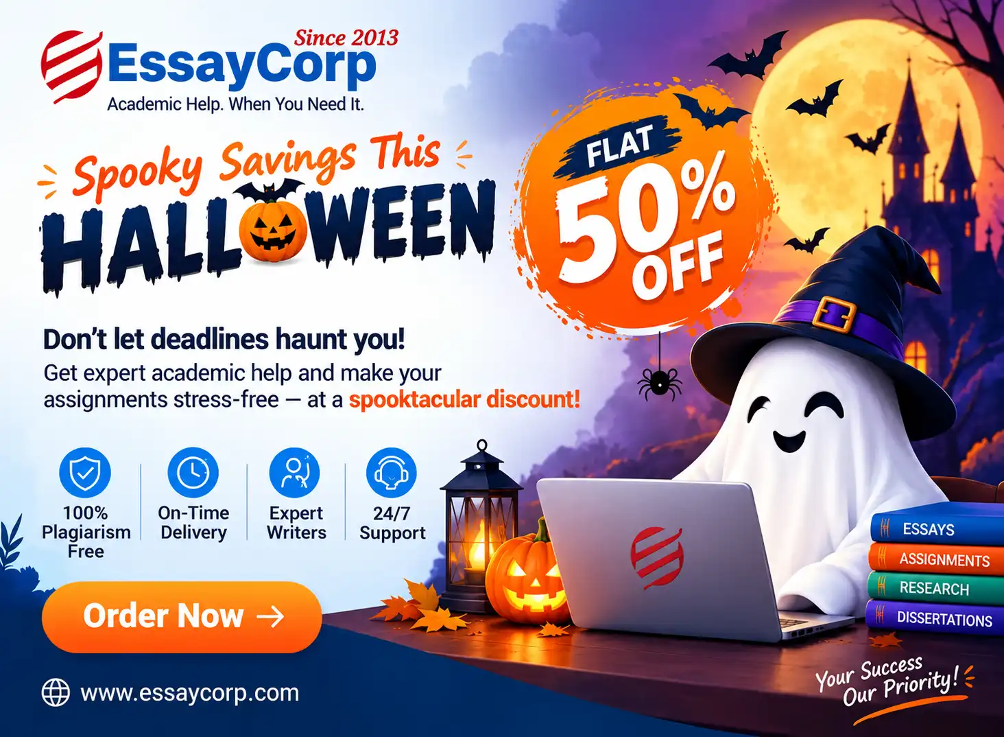 Halloween sale - Online Assignment Help